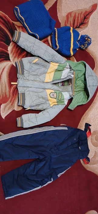 Зимовий комбінензон на хлопчика 4 роки