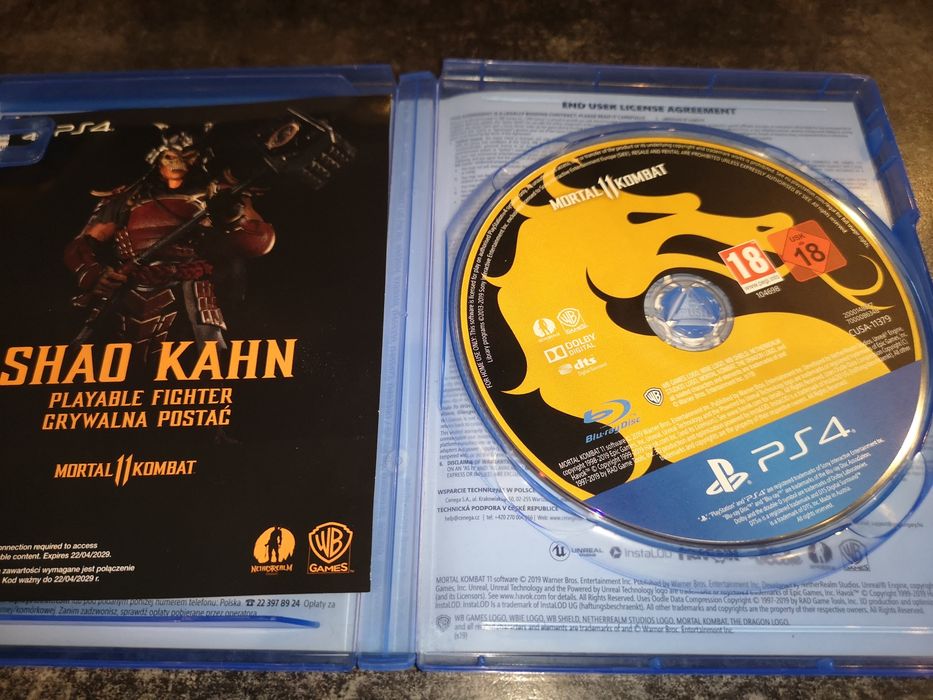 Mortal Kombat 11 PS4 gra PL (możliwość wymiany)