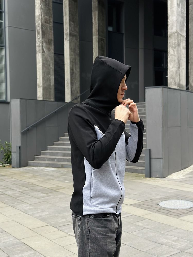 Мужская кофта худи зип худи  Nike Tech Fleece