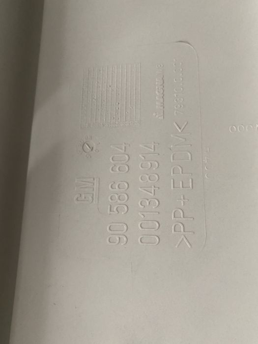 Parachoques novo e original Opel Vectra B