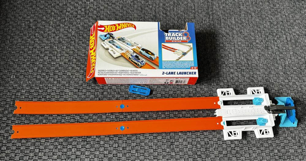 Hot Wheels Track Builder 2-Lane Launcher