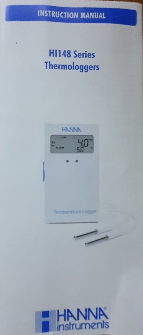 Registador de Temperatura com duas sondas