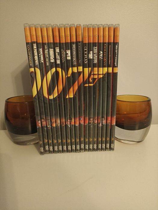 007 kolekcja filmów Jamesa Bonda DVD