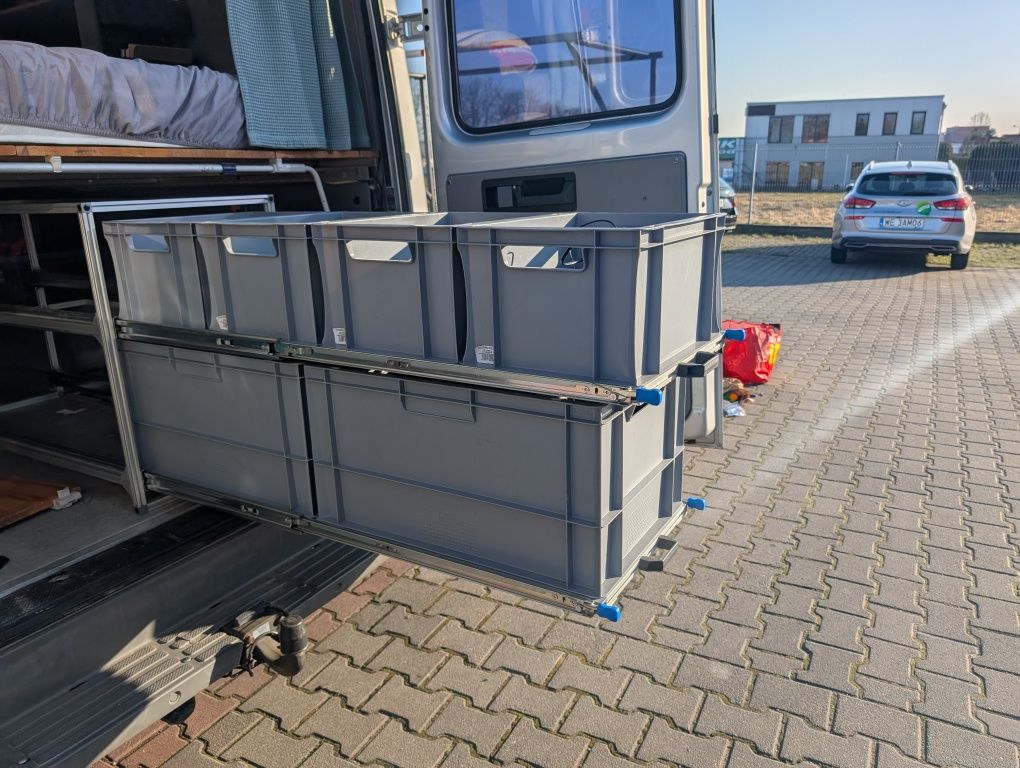 Szuflada Camper Van, półka wysuwana Kamper Van