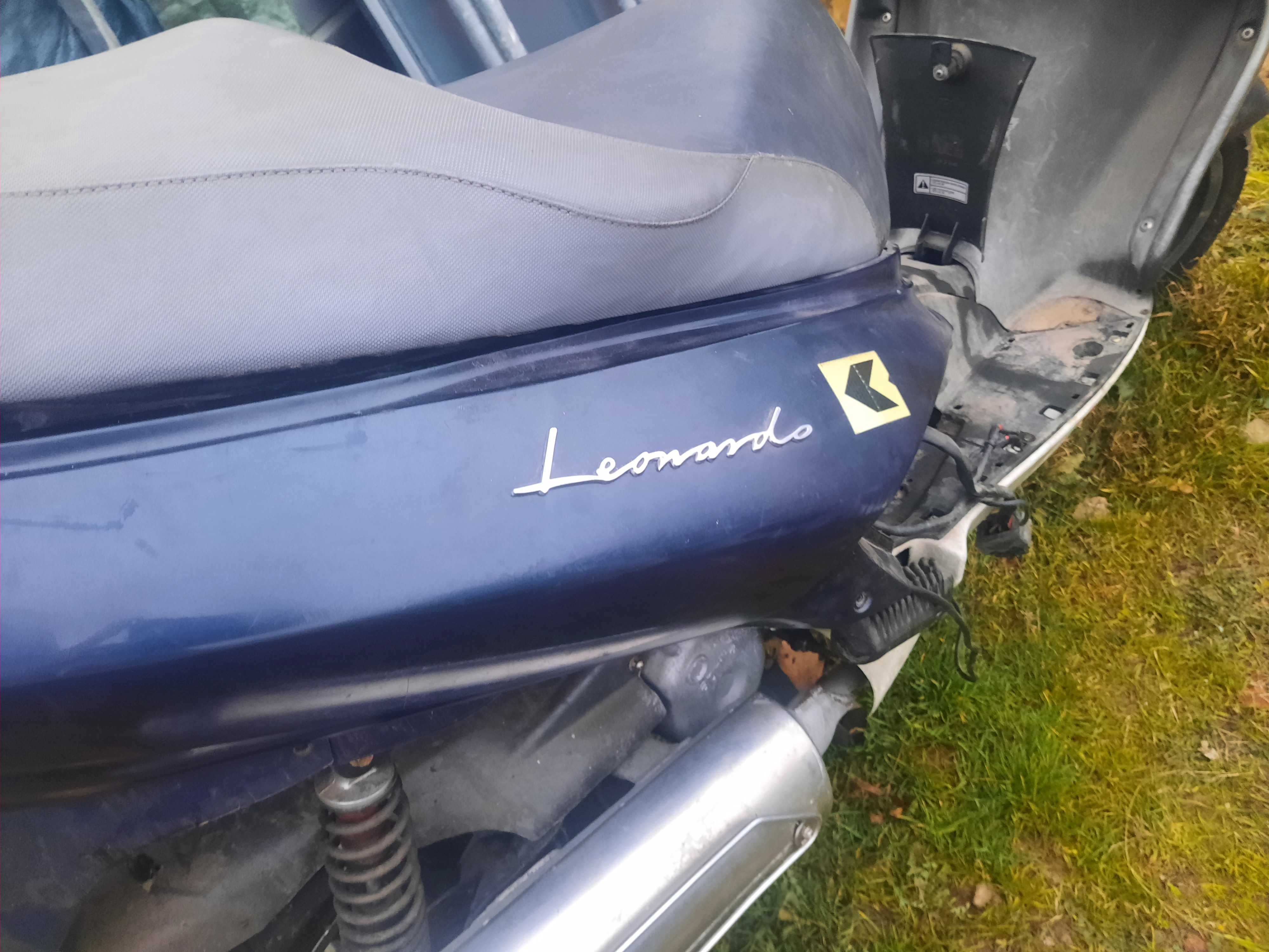 Silnik aprilia leonardo 125 uszkodzony