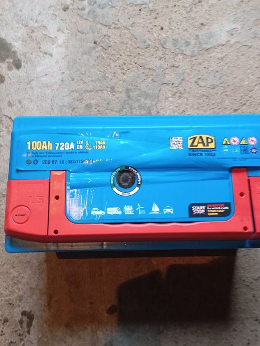 Продам новий акумулятор Energy Zap 100 Ah (960 07)