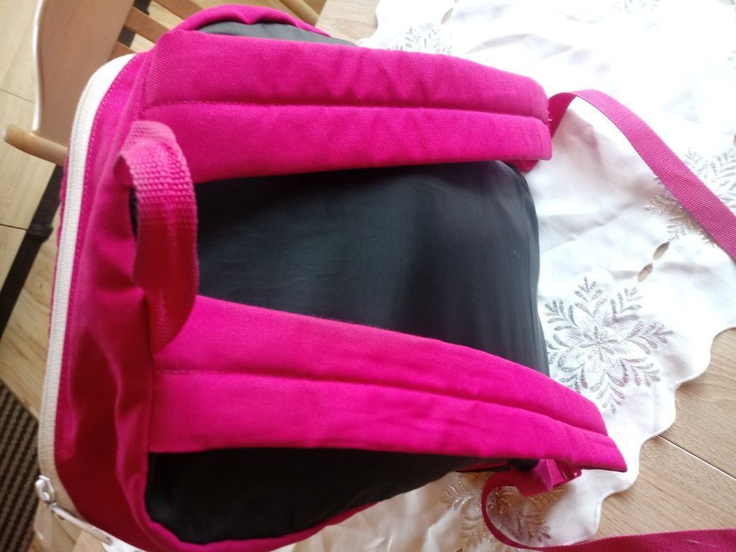 Plecak adidas neo różowo-czarny