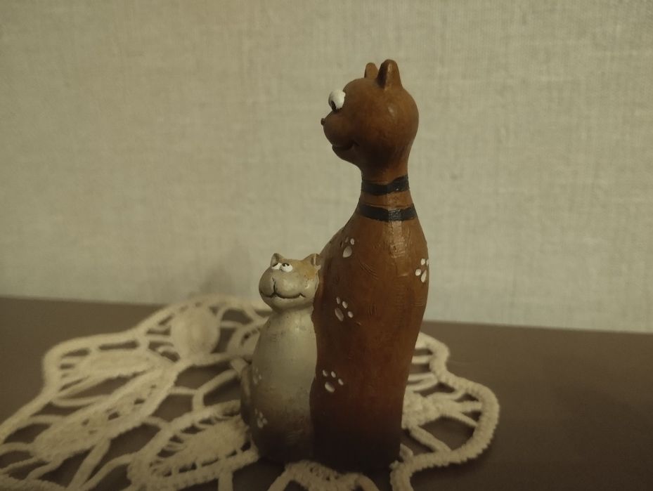 Статуэтка Кошка с котенком Shudehill Giftware