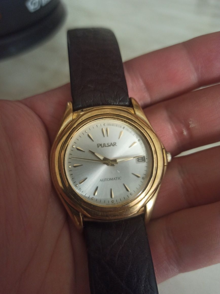 Часы Pulsar automatic винтажные, годинник механічний, часів СССР