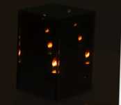 Znicz lampion lustrzany