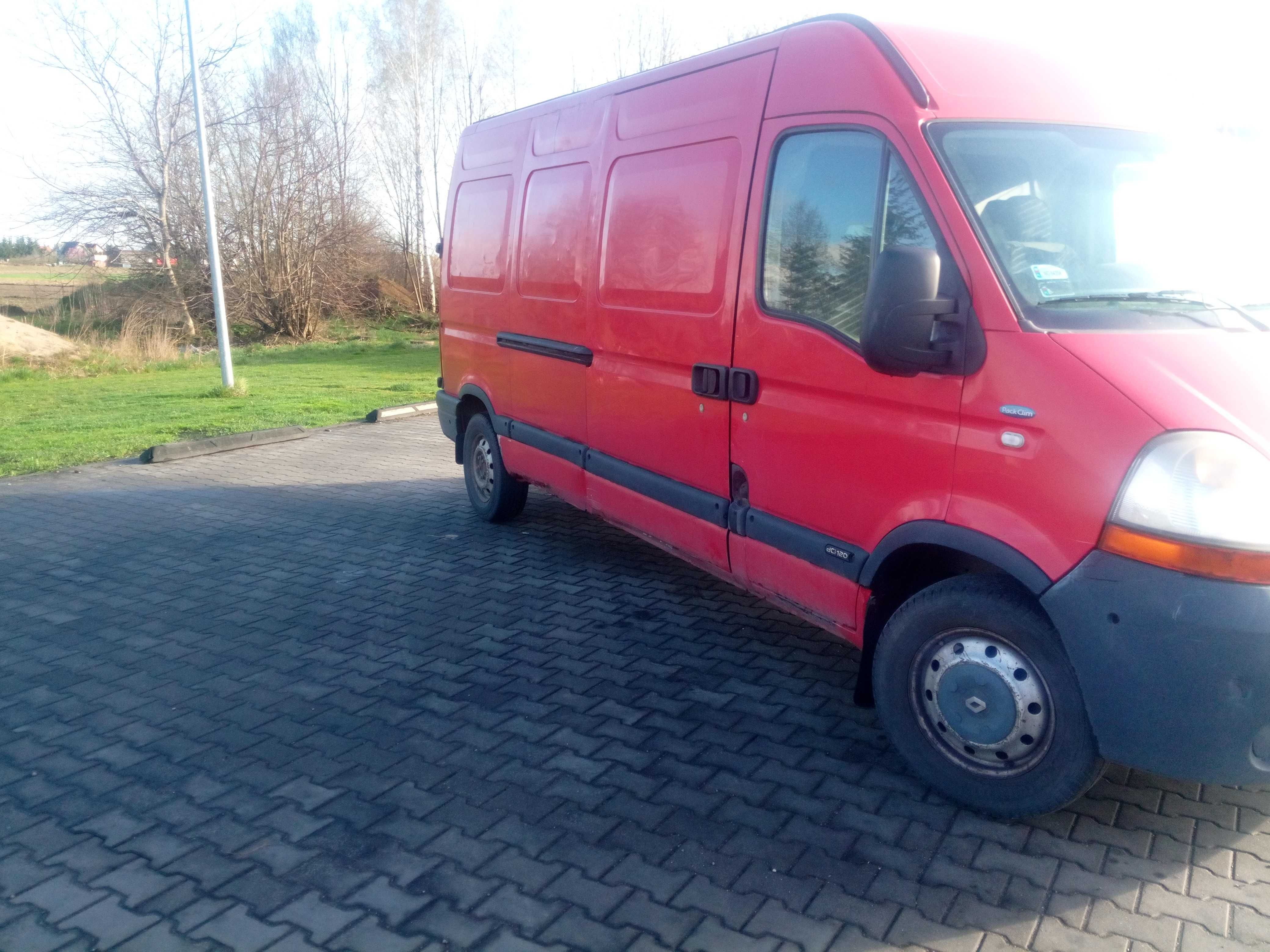 Renault Master klima elektryka zarejestrowany