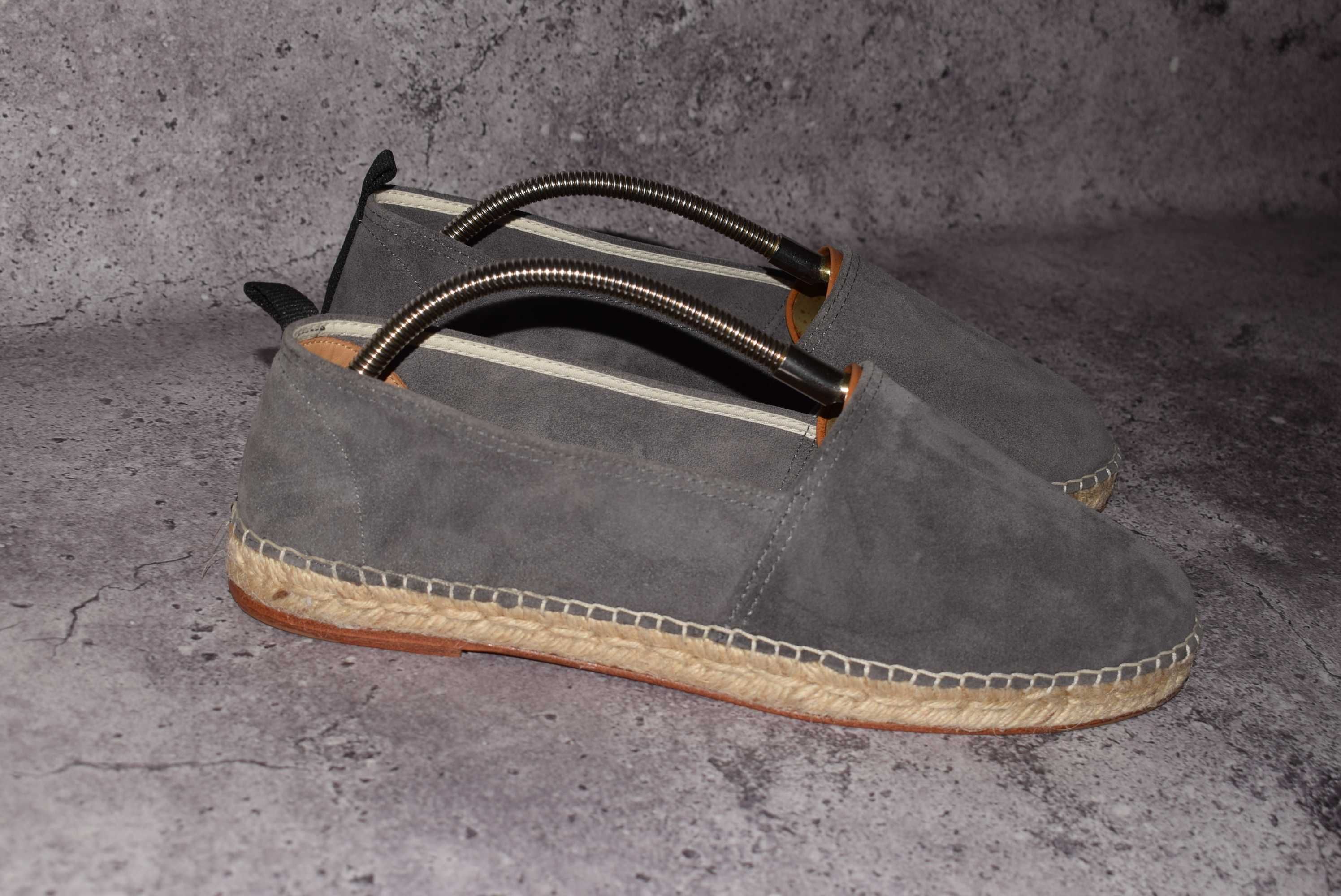 Navyboot Espadrilles (Мужские Кожаные Кеды Еспадрильи Навибут Замш )
