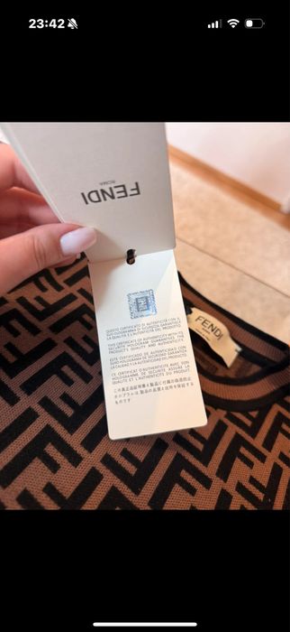 Fendi knitted FF water t-shirt Vitkac Moliera Zara