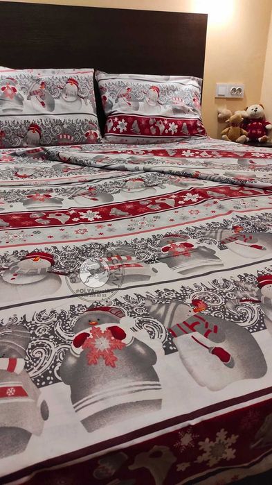 Новорічна постіль. Різдво, Новий рік. Подарунок. Пошив на замовлення