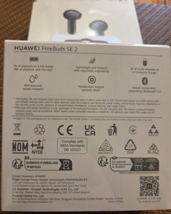Huawei FreeBuds SE 2 NOWE