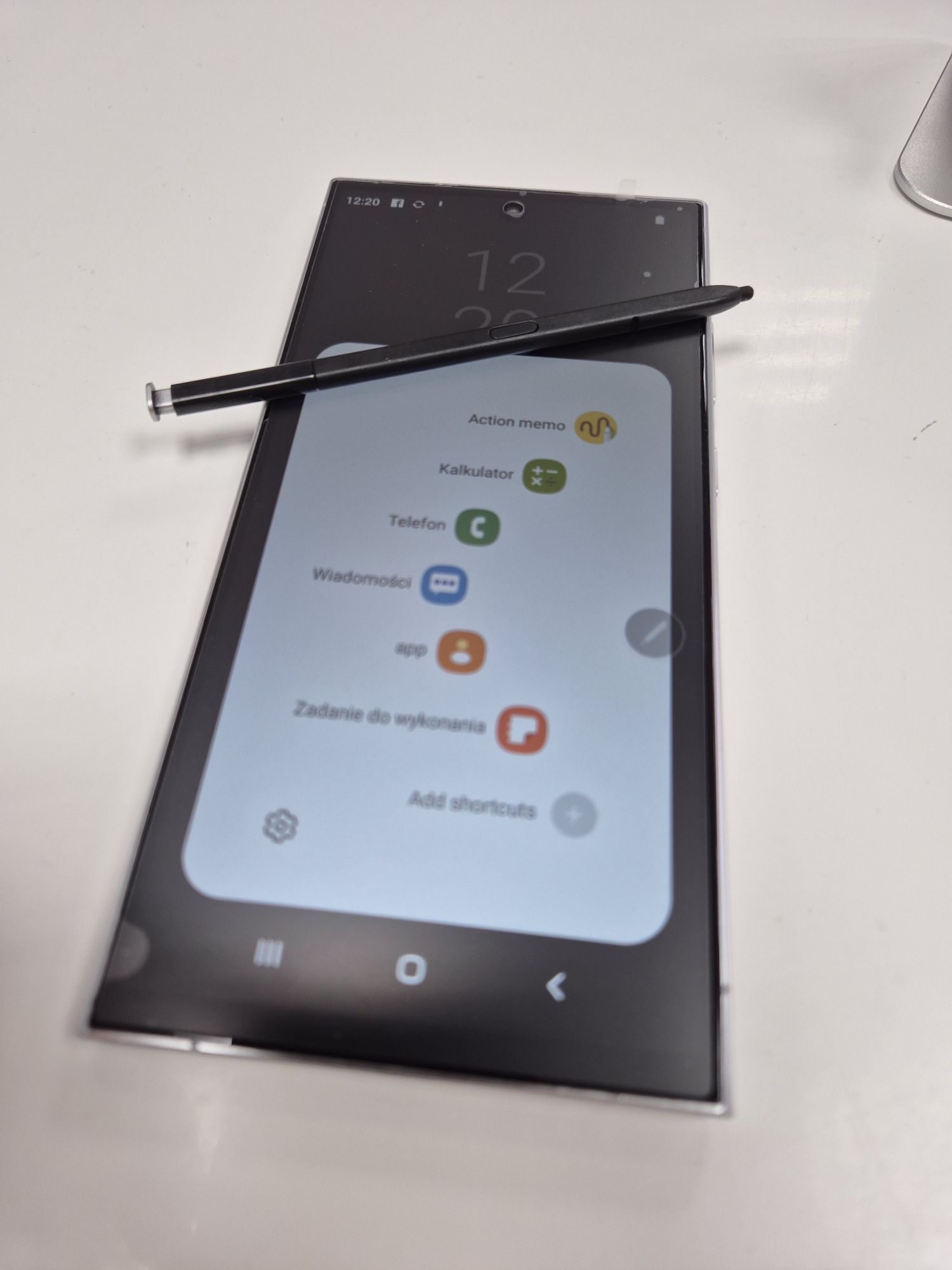 Smartfon C37 Ultra Android 13 8+256GB Złoty z rysikiem