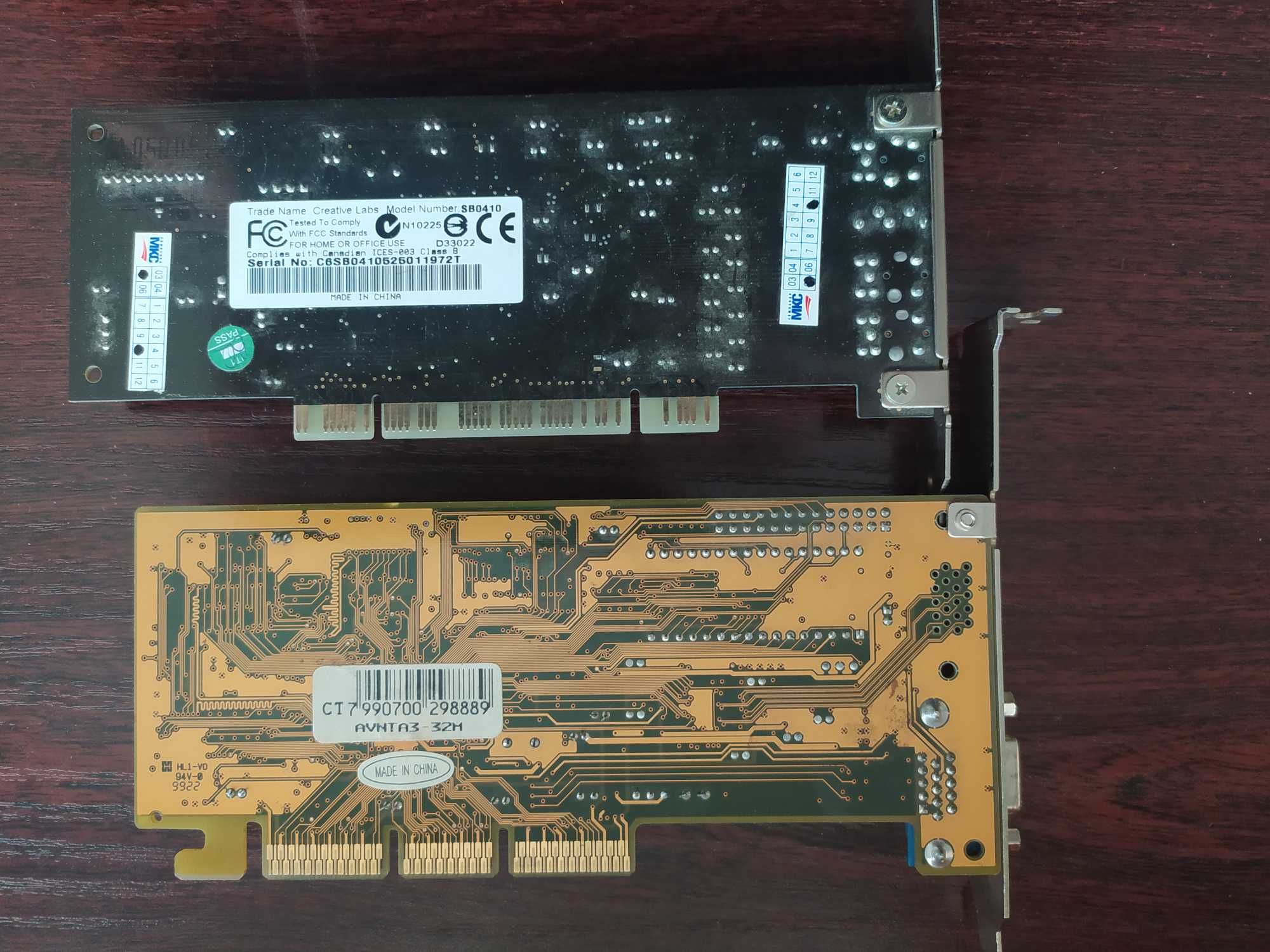 Звуковая карта CreativeLabsSB0410 видео nVIDIAVANTAA4 планка ASUSUSB3P