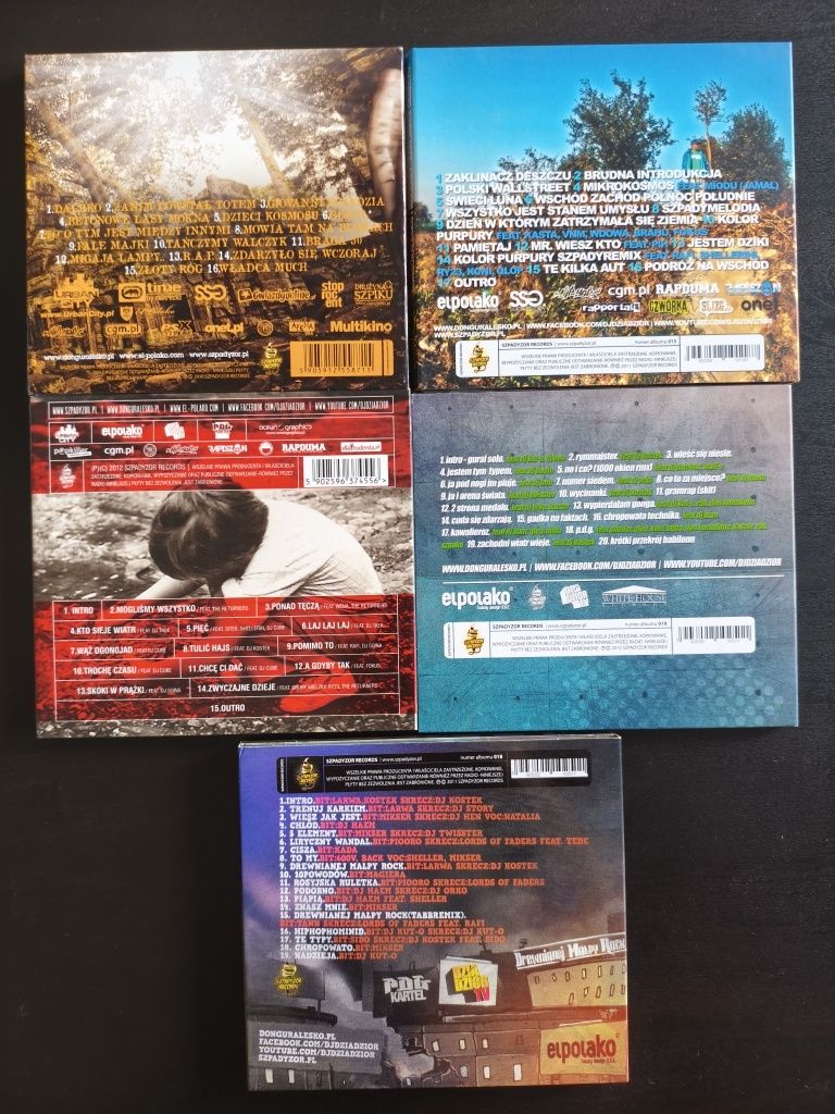 DONGURALESKO - Zestaw 5 płyt CD