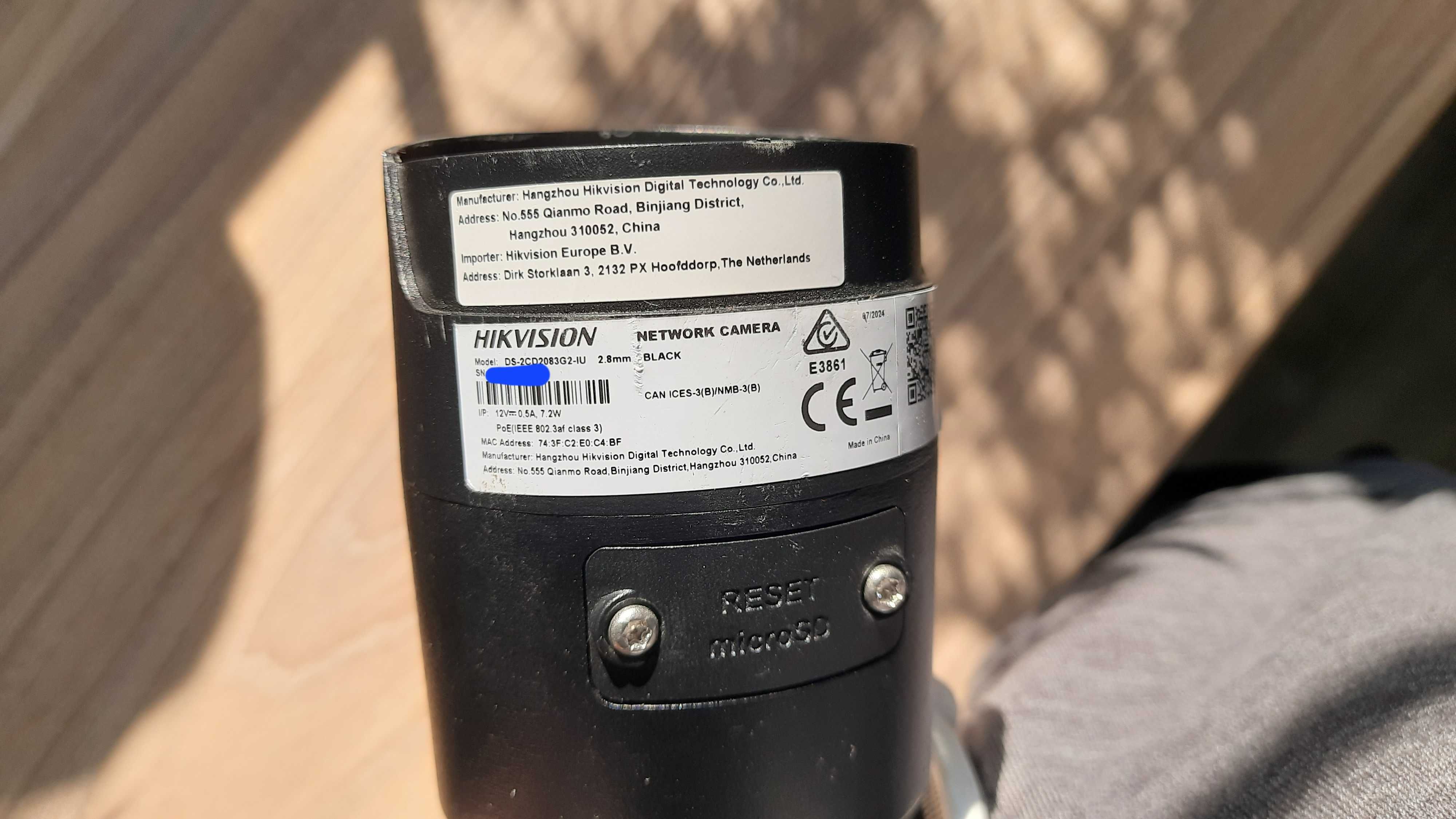 KAMERA IP HIKVISION DS-2CD2083G2-IU 8MPx 2.8 MM - używana sprawna