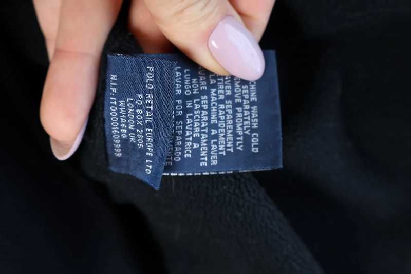Kurtka męska z kapturem oryginalna Ralph Lauren czarna XL