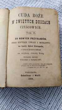 Cuda Boże w Świętych Duszach Czyścowych. Warszawa 1889