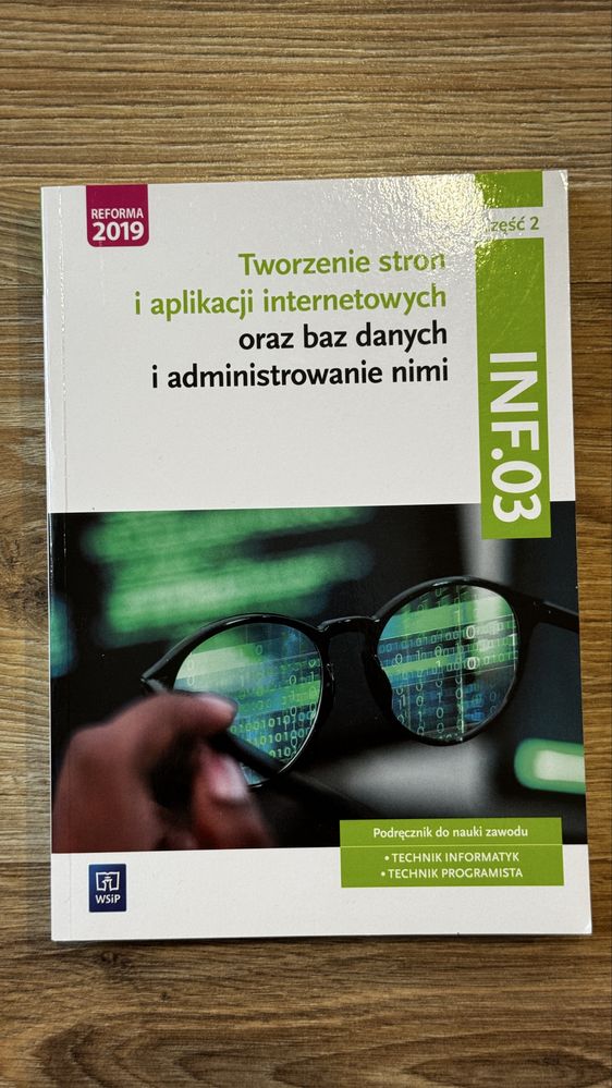 Tworzenie stron i aplikacji internetowych Inf.03 podręczniki