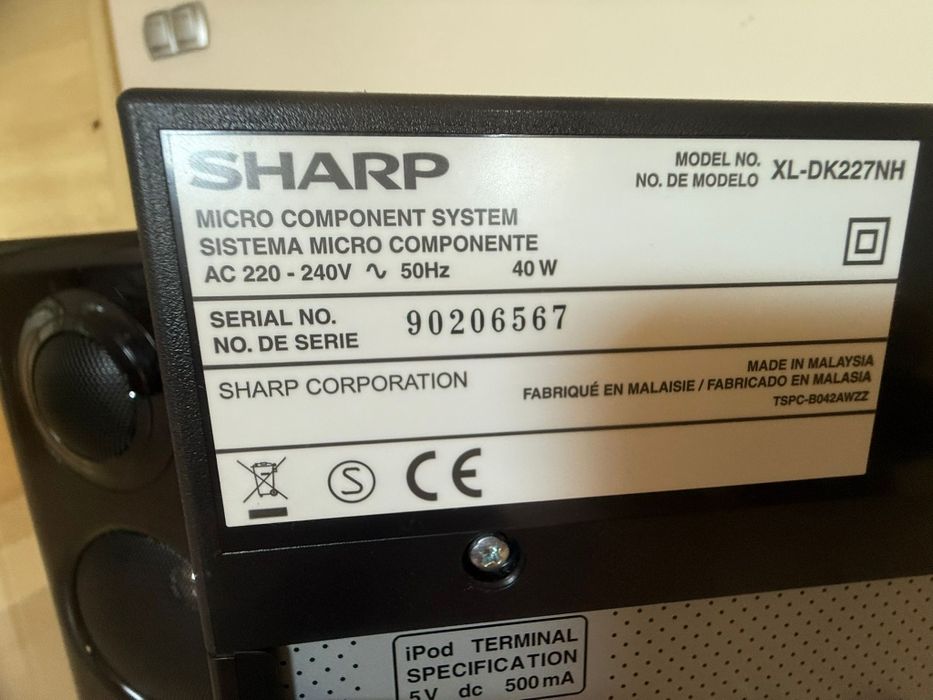 Wieża Sharp XL-DK227NH