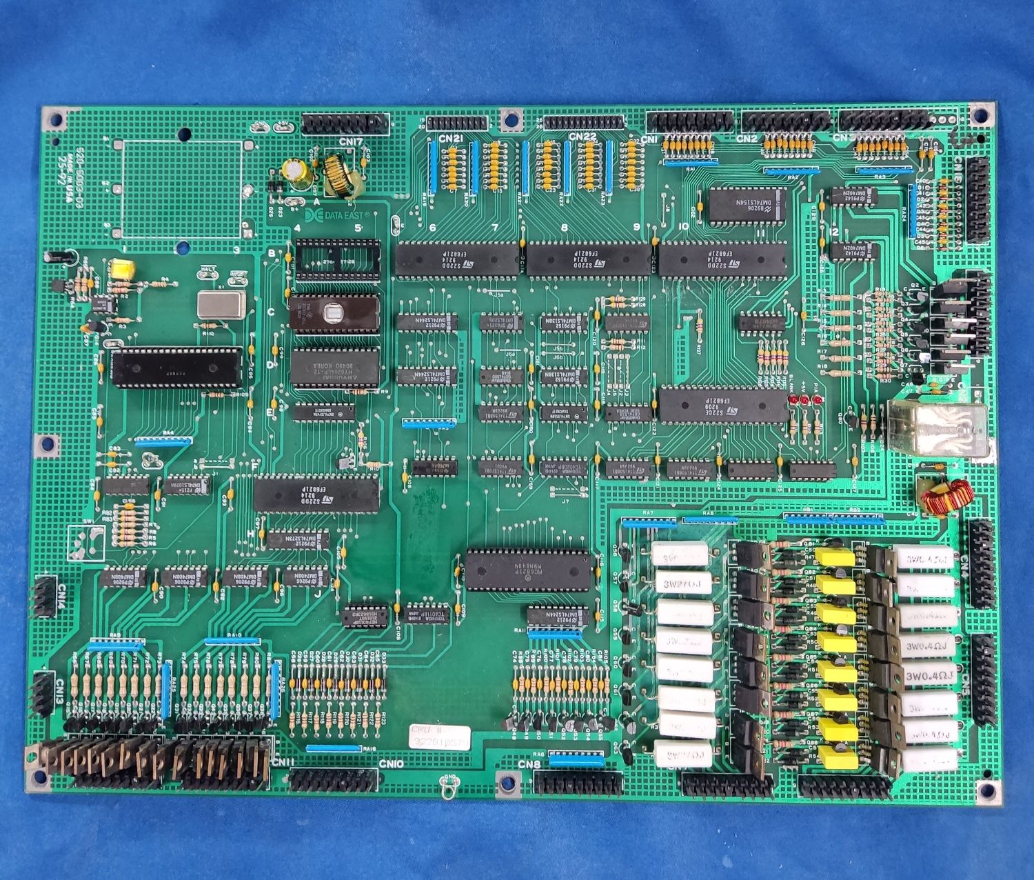 Cpu Data East Pinball