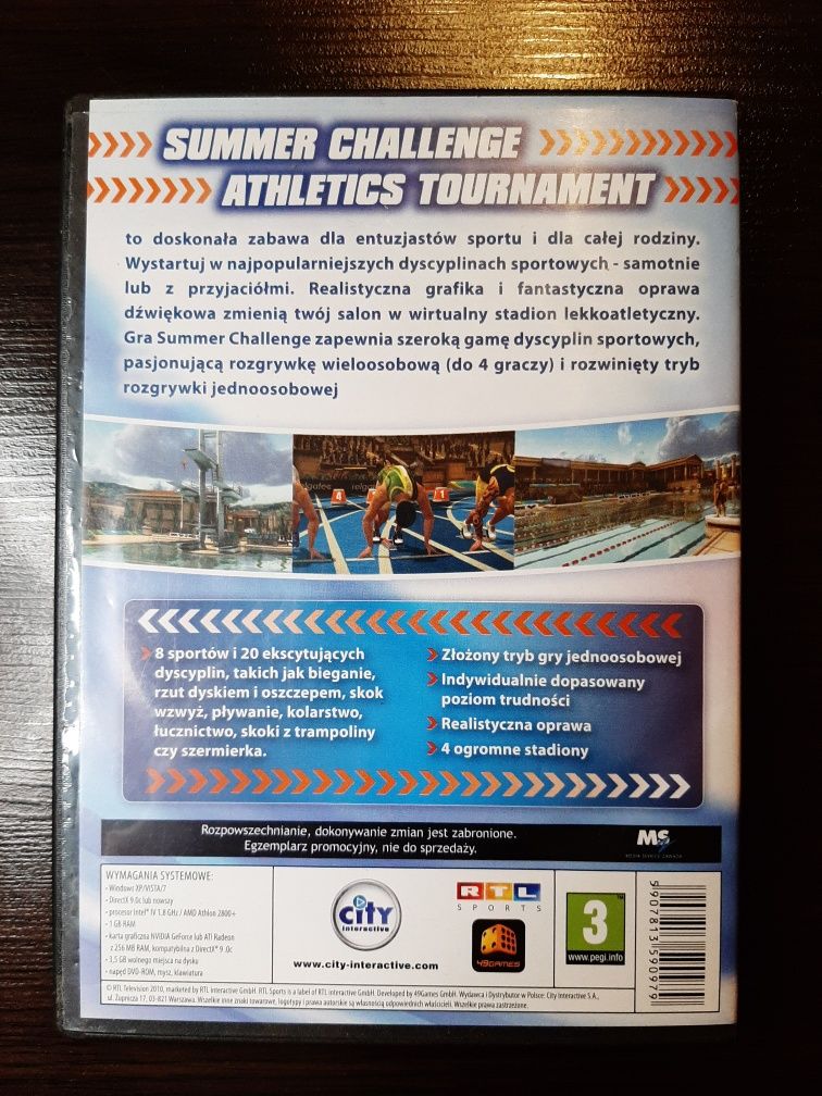 Summer Challenge Athletics Tournament PL - gra PC