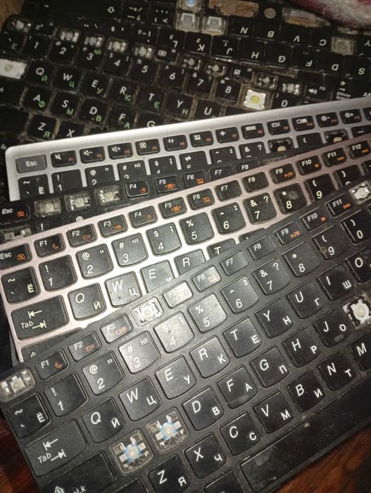 Кнопки клавиатуры Asus, acer, lenovo, hp и др