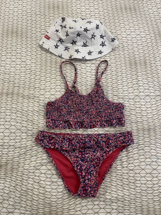 Kit roupa de verão para menina com 6/8 anos