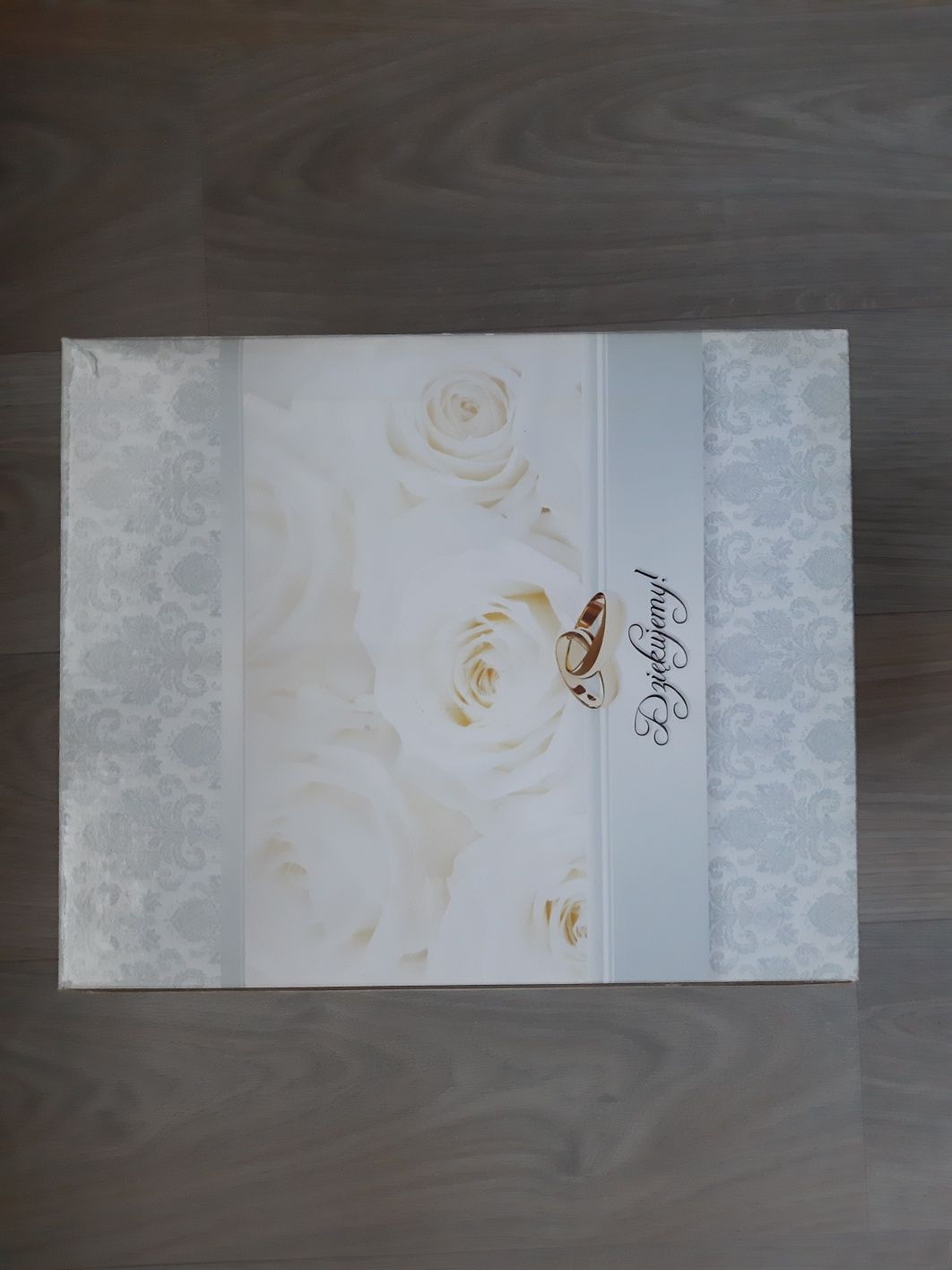 Karton na koperty Ślub używany