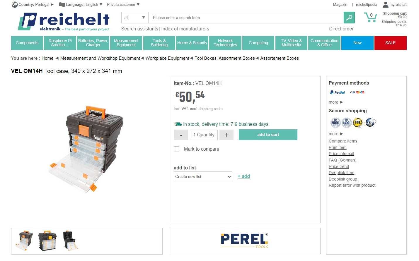 NOVO Caixa Mala estilo Pesca Ferramenta Orgnanizador Divisorias  PEREL