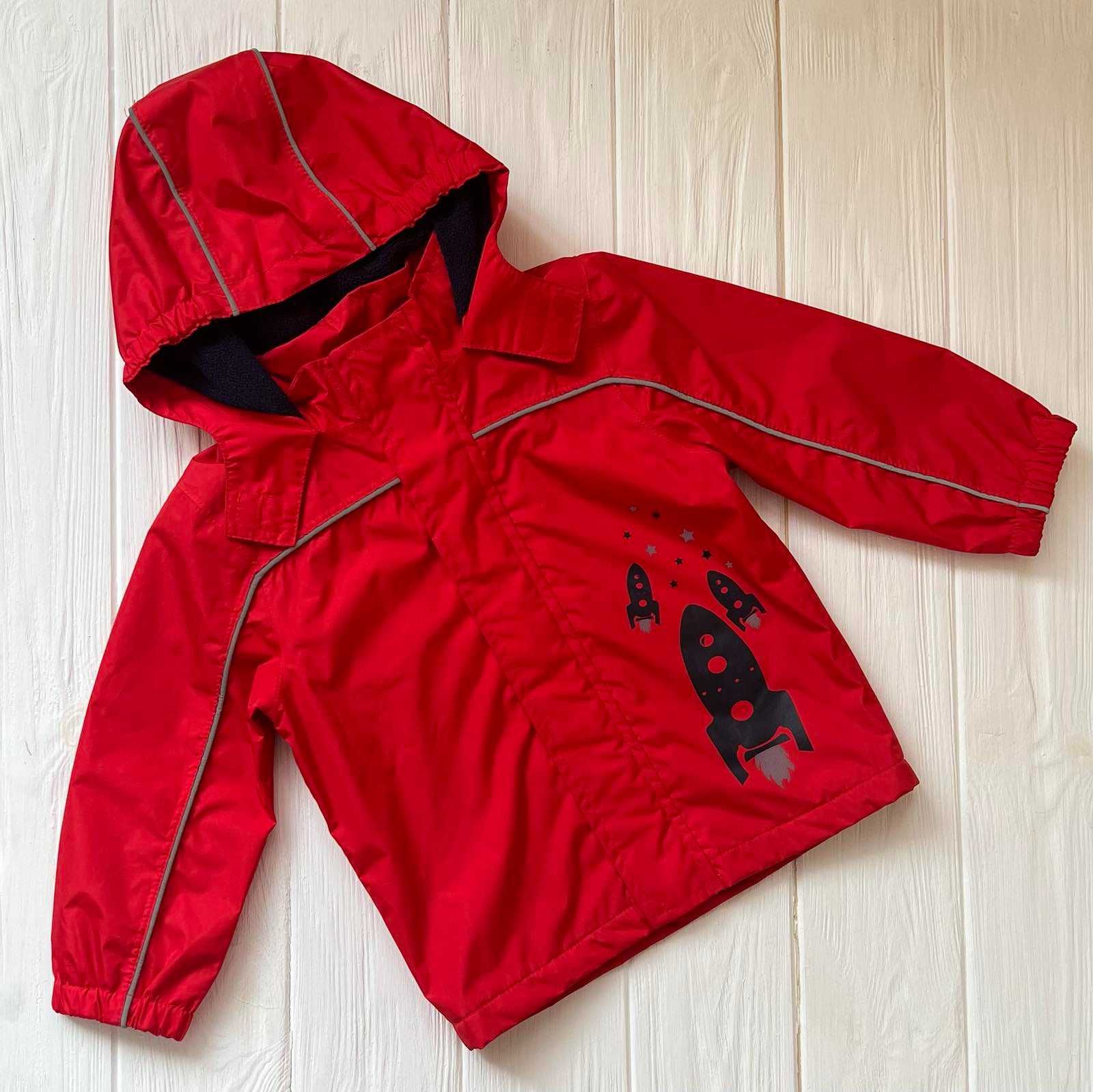 Ветровка дождевик для мальчика грязепруф 86- 92 topolino куртка