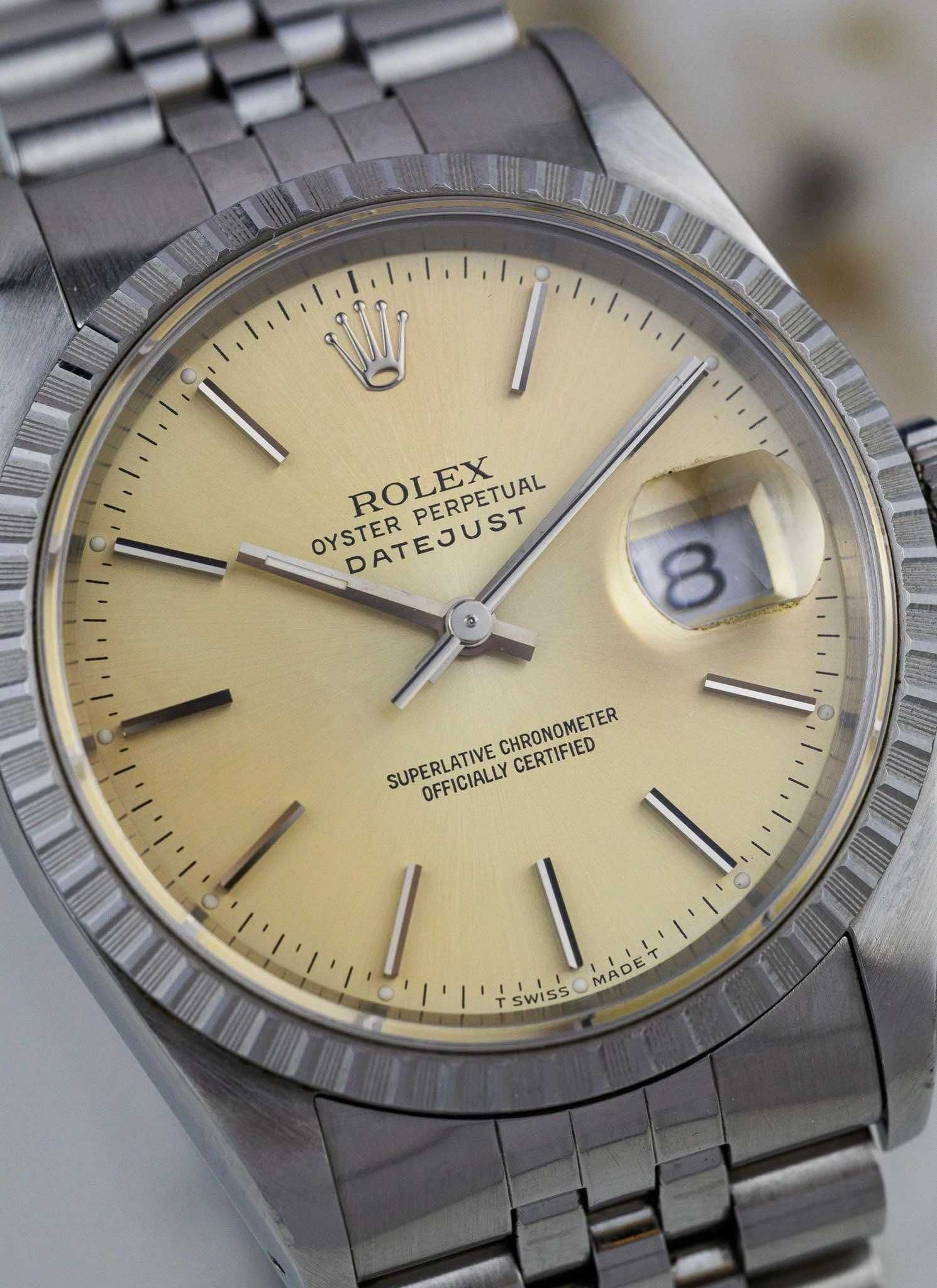 Rolex Datejust 36 mm (ref. 16220, cal 3135, szafir) - piękny !!