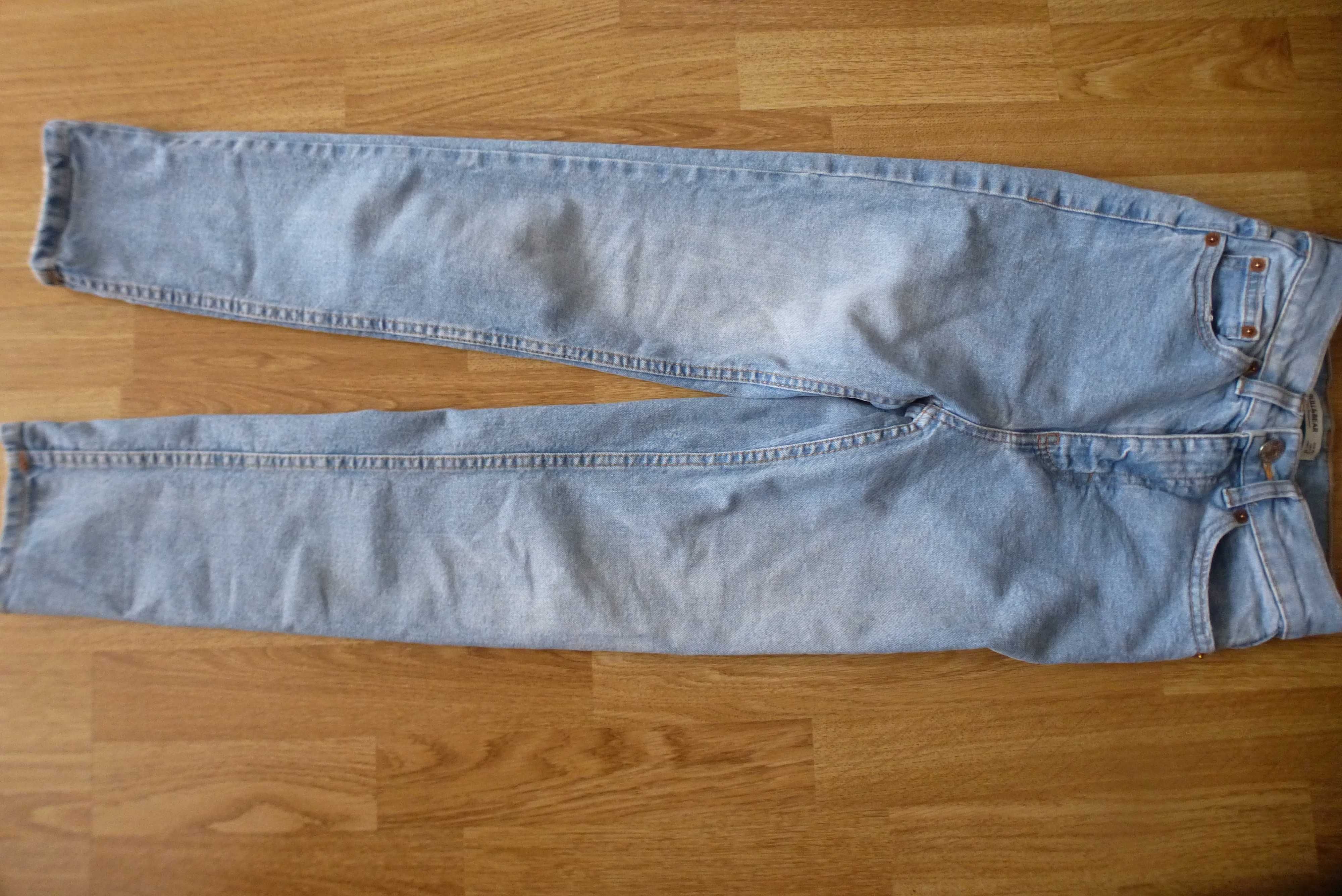 PULL&BEAR Jeansy Slim Comfort Fit EUR 32, JAK NOWE