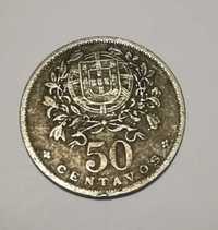 Moeda 50 centavos 1956