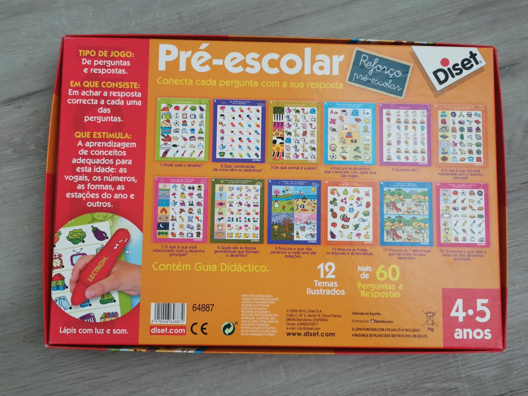 Jogo Electron Pré-escolar