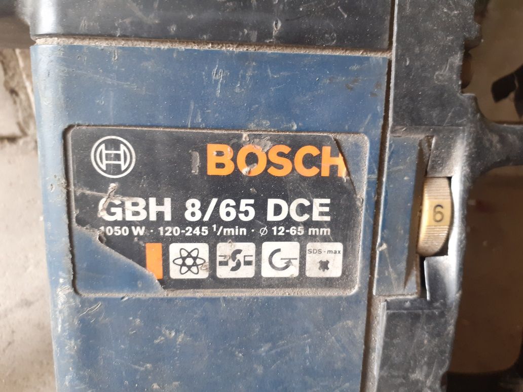 Bosch gbh 8/65 dce, młotowiertarka,