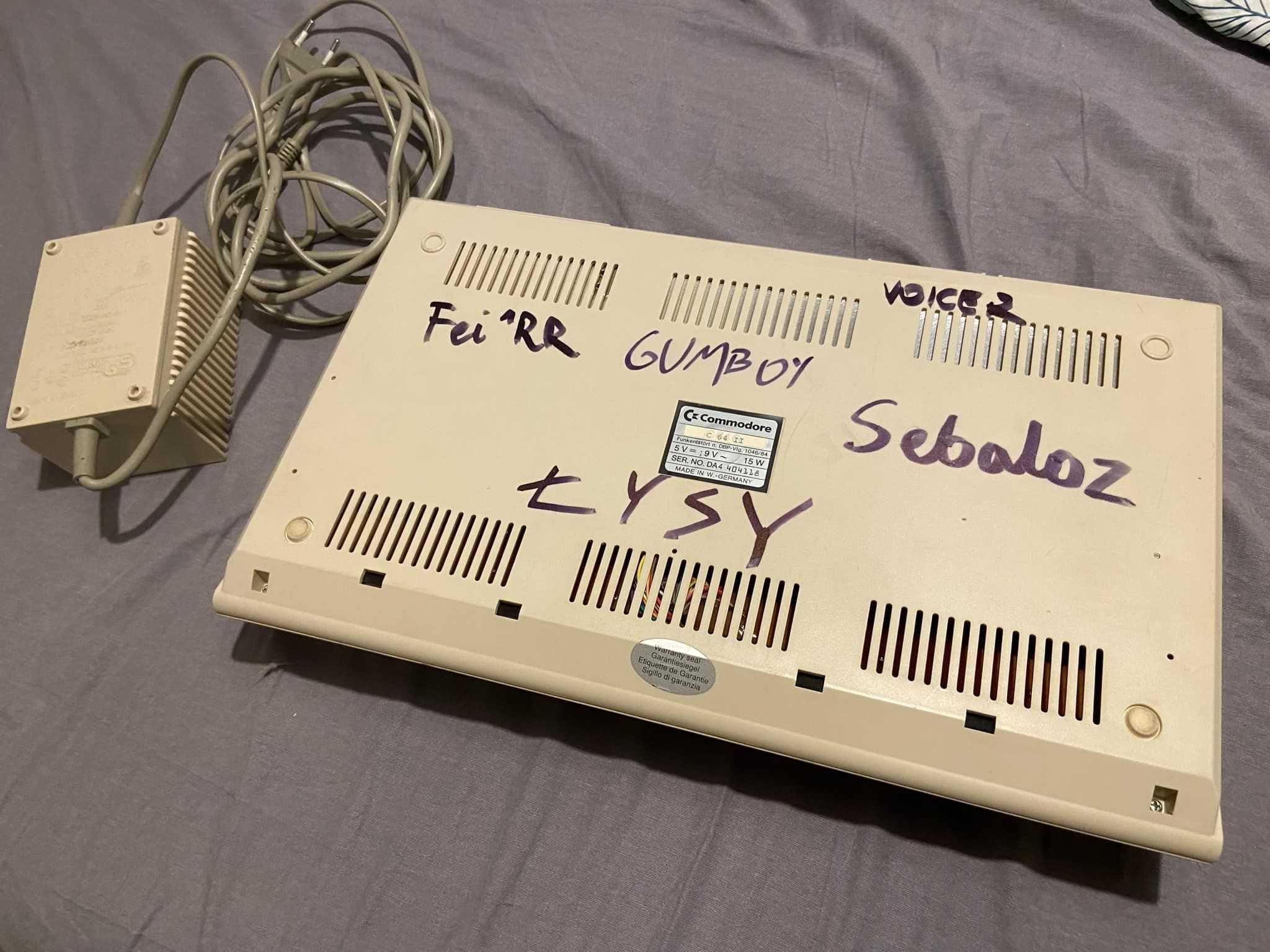 Komputer Commodore 64 sprawny + zasilacz