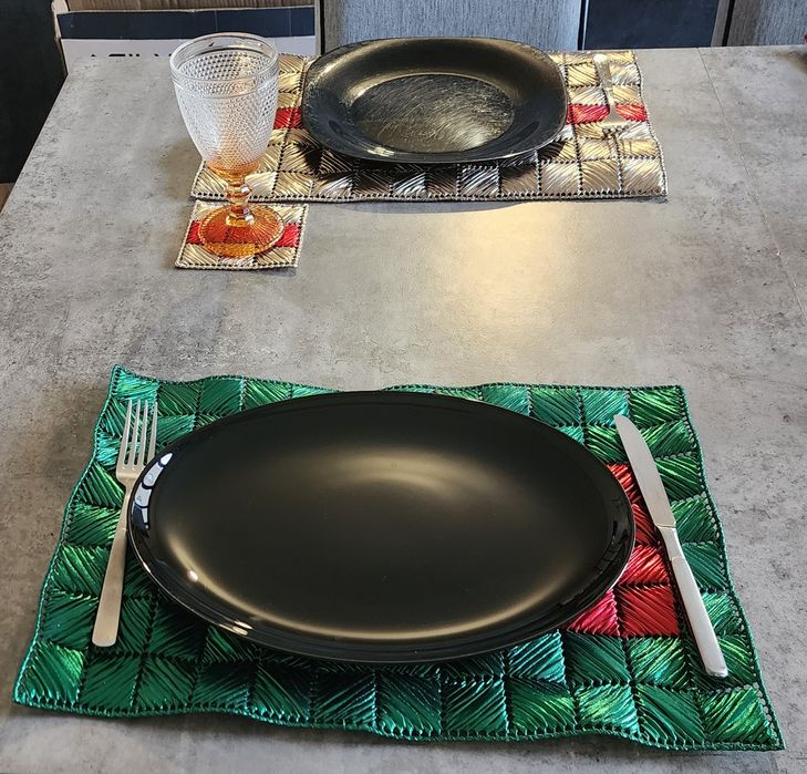 Base para pratos e copos