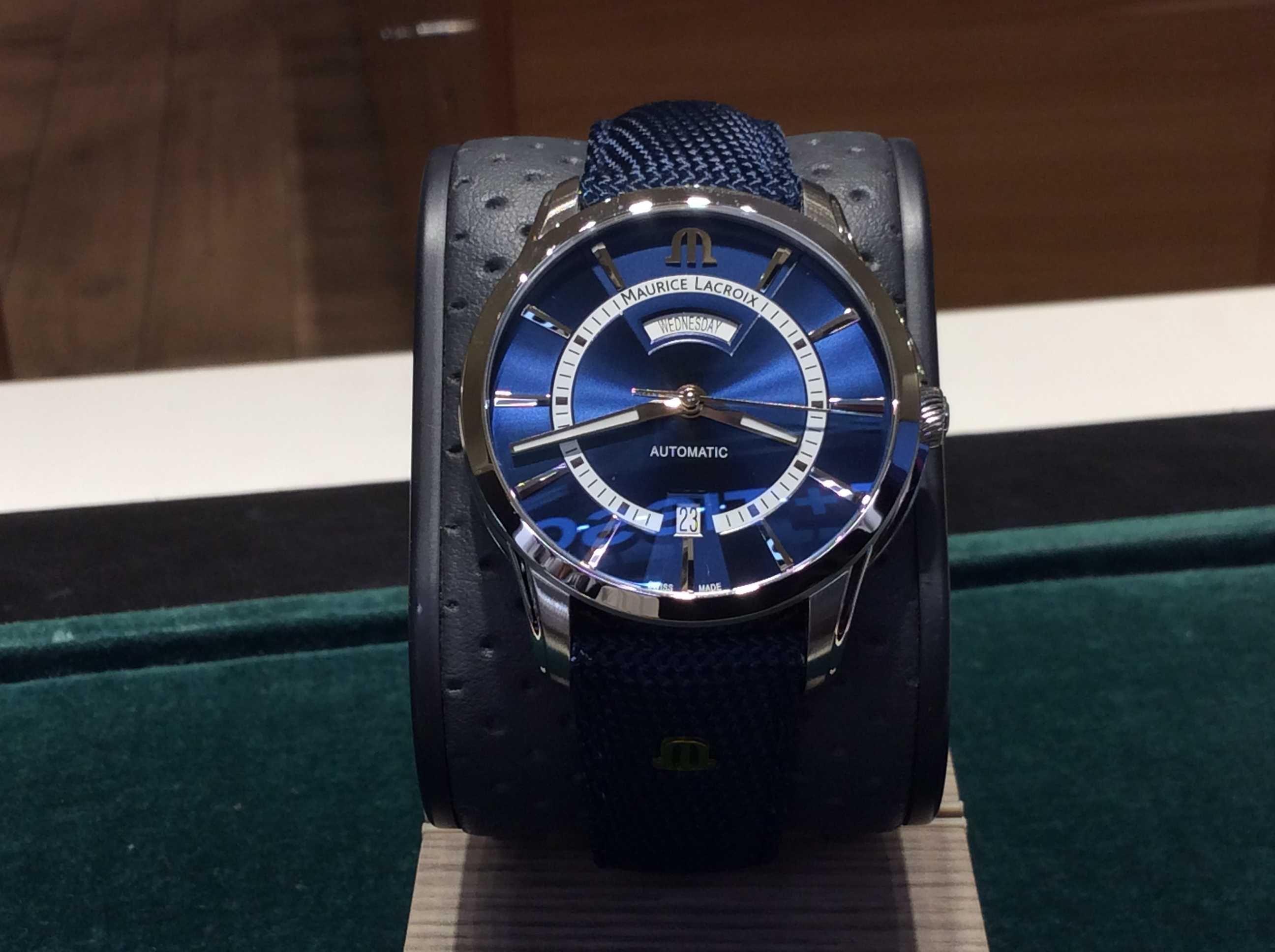 Nowy Maurice Lacroix PT6358-SS004-431 Pontos Automatic Day-Date