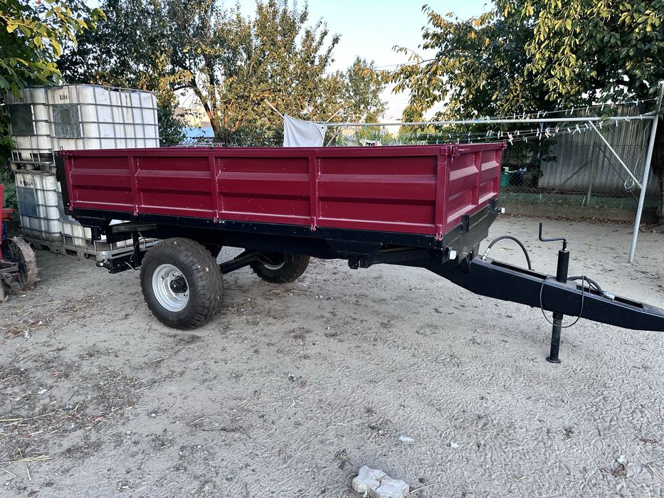 Przyczepa jednoosiowa wywrotka