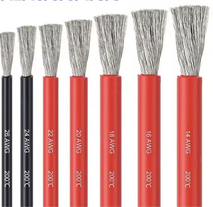 Провода AWG 8-16 мягкий силиконовый