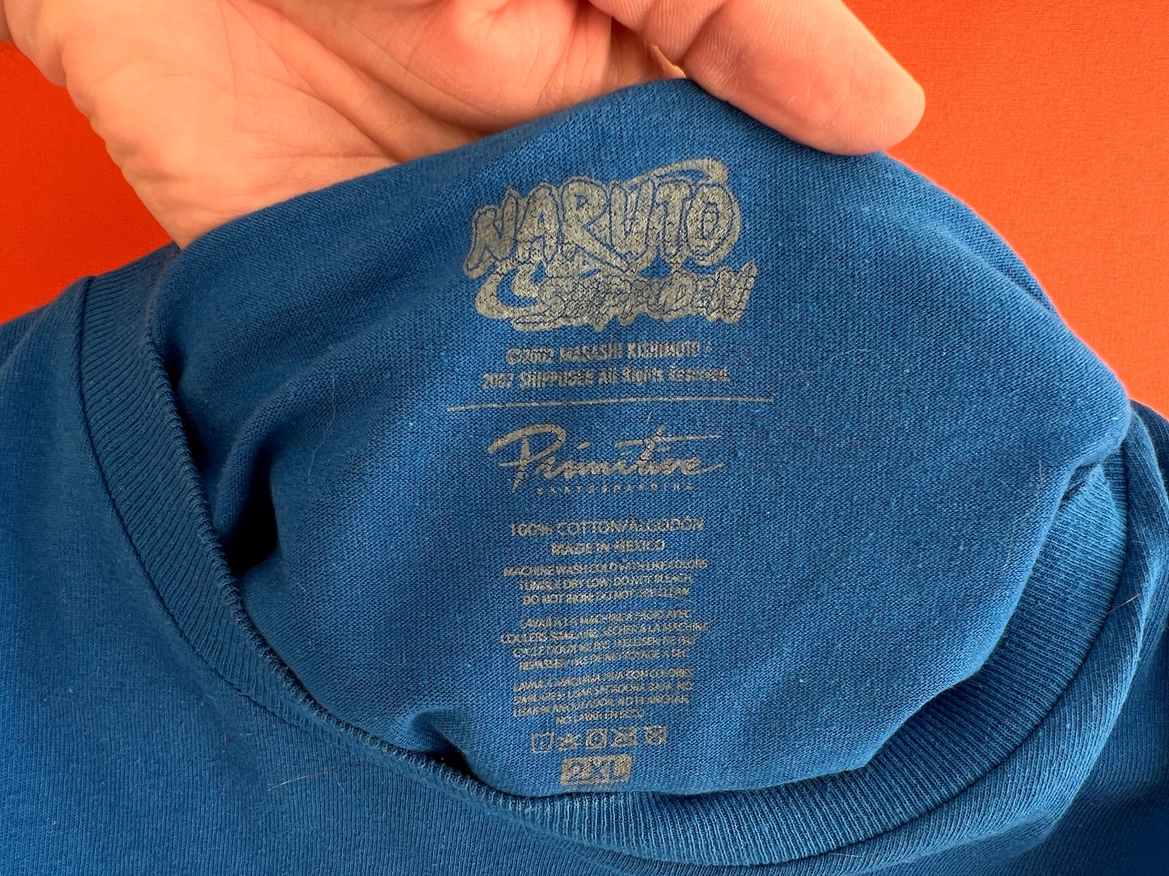 Naruto Shippuden Merch  мужская футболка мерч размер XL XXL Б У