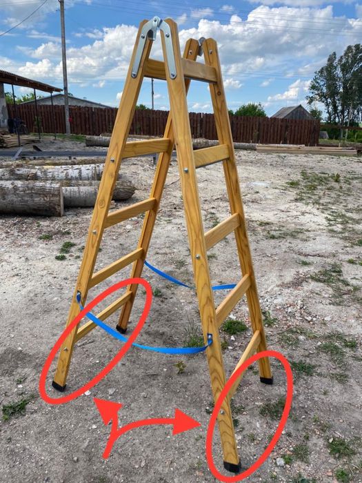Драбина. Ходуля.