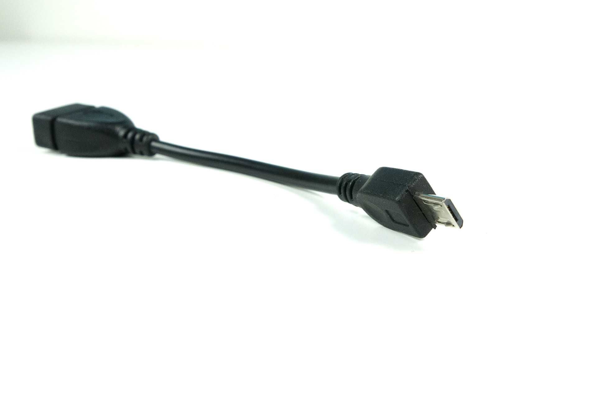 Cabo USB A (femea) - micro-USB OTG 0.15m