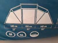 Duży namiot Quechua Arpenaz 4.2 - jak nowy