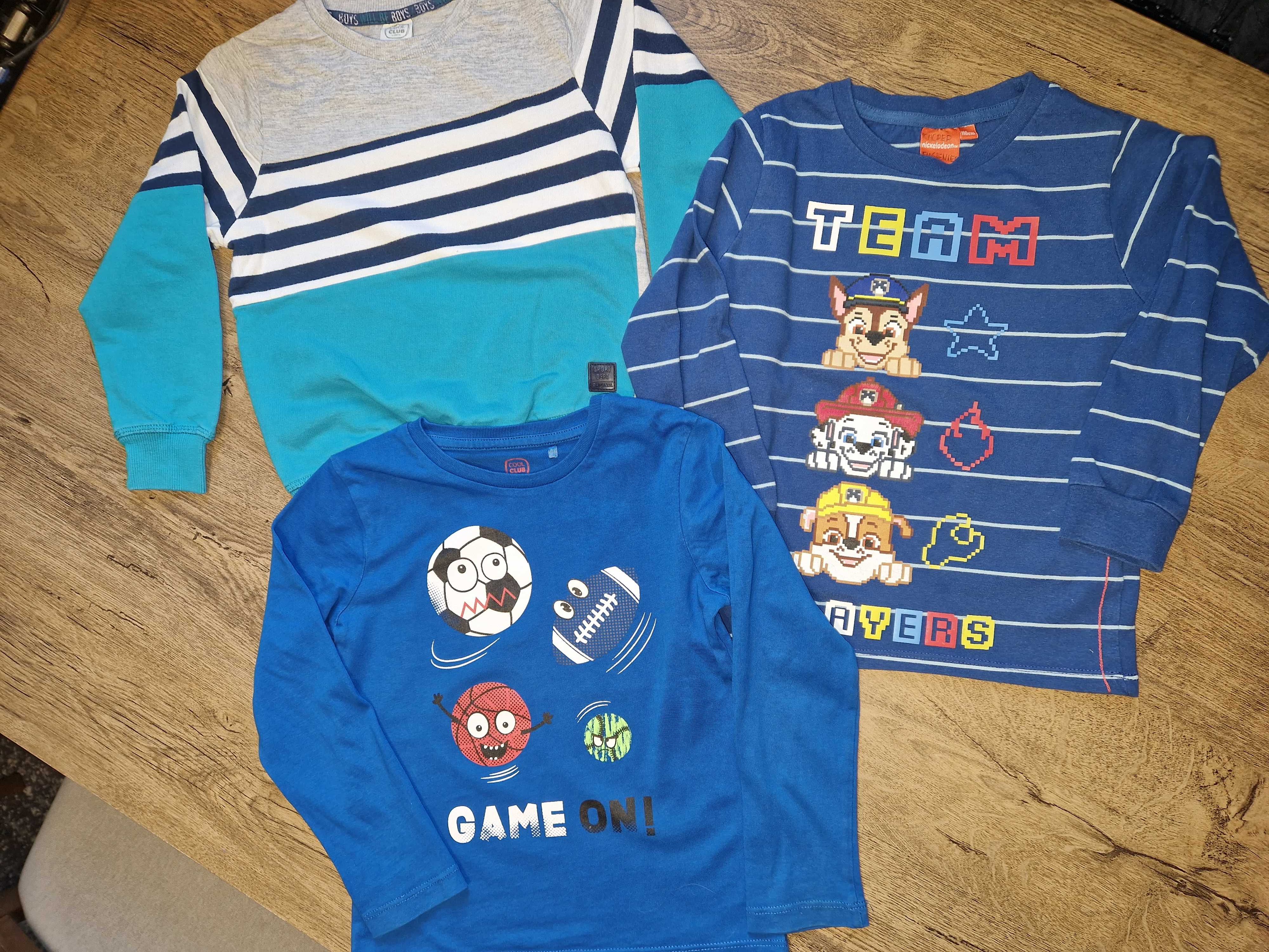 Bluza  SMYK   3 szt.   r. 110     A67