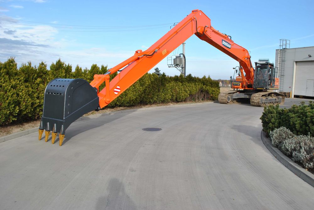 Wysięg Long Reach do maszyn CAT, Komatsu, Volvo, Doosan, długie ramię